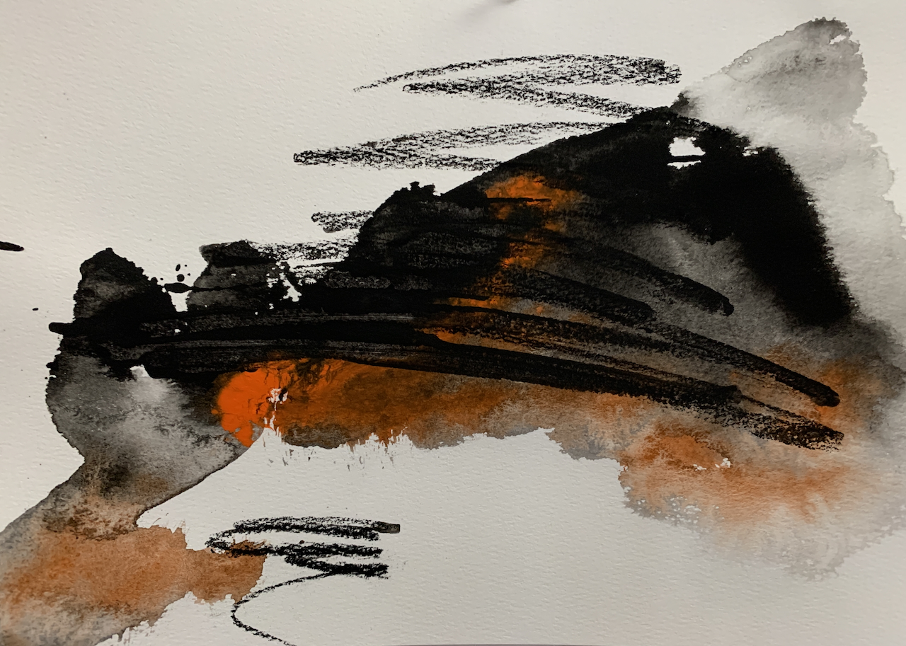 Zion Abstract Sketch