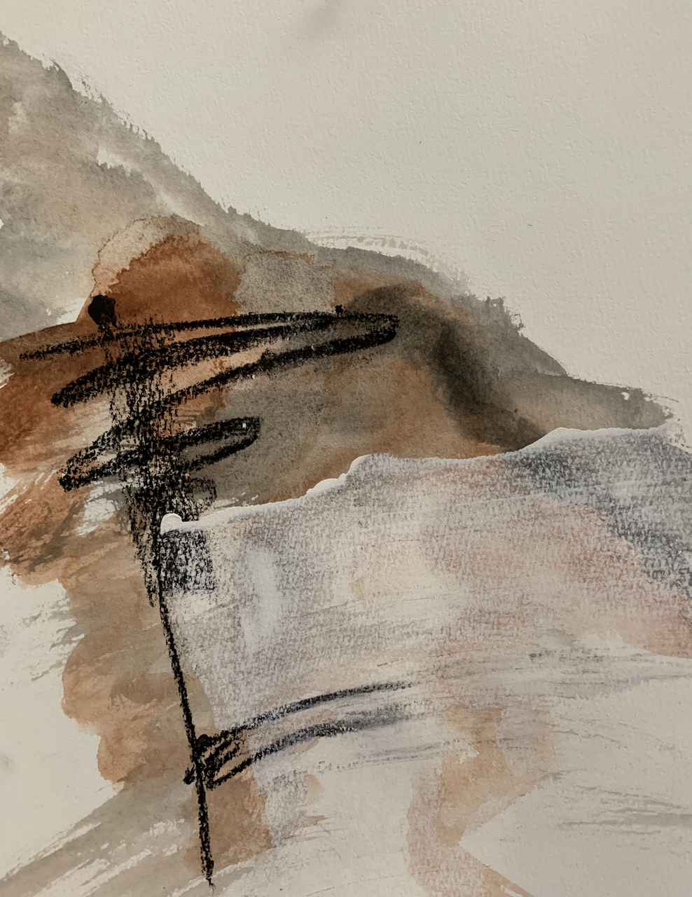 Zion Abstract Sketch